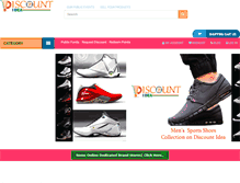 Tablet Screenshot of discountidea.com